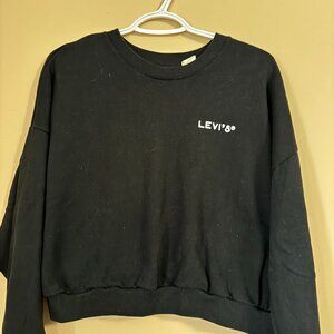 Levi's Cropped Crewneck Sweater